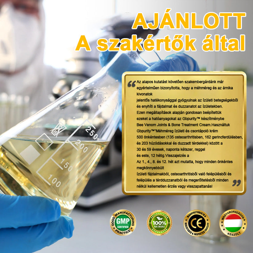 1️⃣ Gbpurity™ Méhmérég És Glükózamin Ízületi Gyógy Krém|TARTALMAZ MÉHMÉREG PEPTIDET, GLÜKÓZAMINT ÉS ARNIKÁT