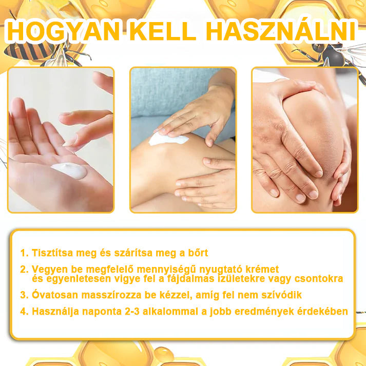 1️⃣ Gbpurity™ Méhmérég És Glükózamin Ízületi Gyógy Krém|TARTALMAZ MÉHMÉREG PEPTIDET, GLÜKÓZAMINT ÉS ARNIKÁT