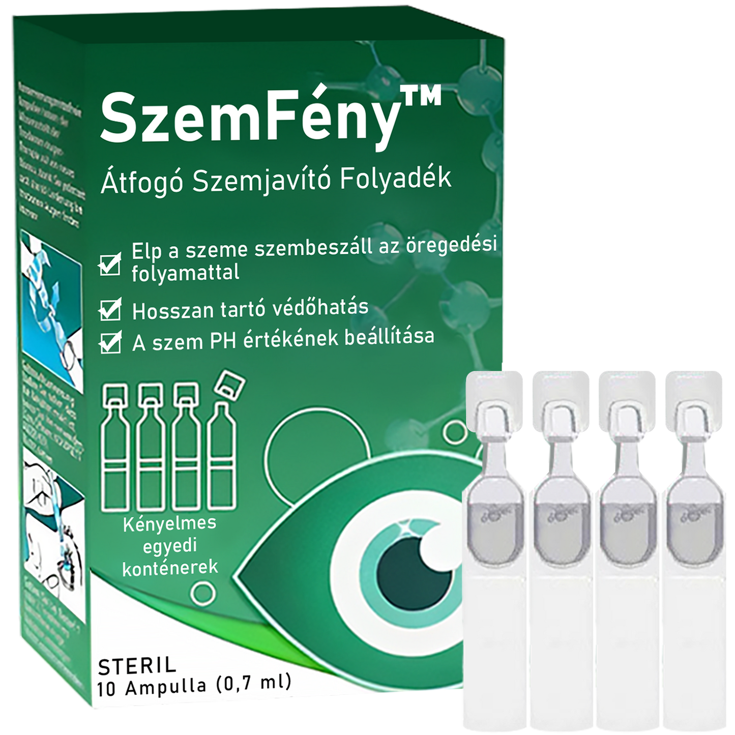 SzemFény™ Átfogó Szemjavító Folyadék