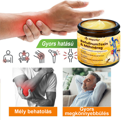 Gbpurity® Botulinum Toxin & Méhméreg Fájdalomcsillapító Krém – Hivatalos Márkabolt, MOT Jóváhagyással