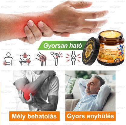 𝑺𝒕𝒂𝒘𝑽𝒊𝒕𝒂𝒍® Botoxot és Méhmérget Tartalmazó Regeneráló Krém Ízületekre és Csontokra | MOT (Magyar Ortopéd Társaság) által tanúsított termék
