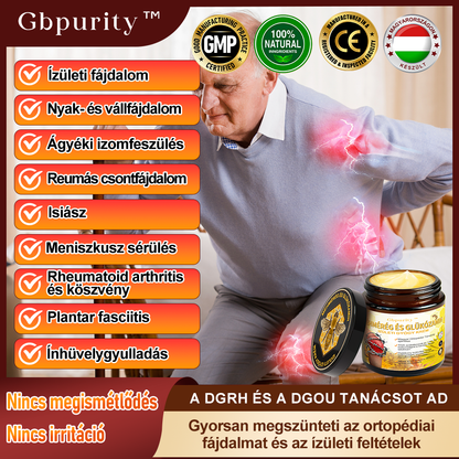 Gbpurity™ Méhmérég És Glükózamin Ízületi Gyógy Krém🌟(ortopédiai problémák és ízületi fájdalmak kezelésére)