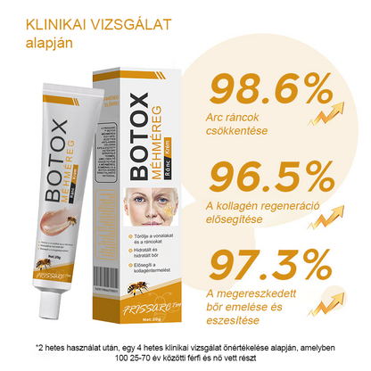 FrissArc™ Botox Méhméreg Ránctalanító Krém — Ráncok csökkentése, bőr feszesítése és világosítása, Kétszeres hatású anti-aging krém