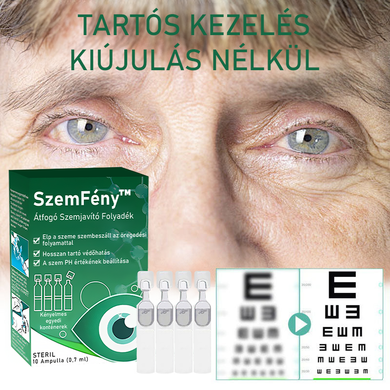 ⭐⭐⭐⭐⭐SzemFény™ Átfogó Szemjavító Folyadék