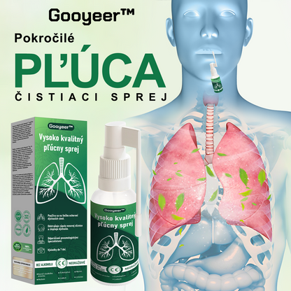 SVK🍀𝐆𝐨𝐨𝐲𝐞𝐞𝐫™ Vysoko kvalitný pľúcny sprej -🧑‍⚕️ Podporuje zdravie pľúc, priedušiek a dutín, podporuje zdravie dýchacieho systému a ľahšie dýchanie.